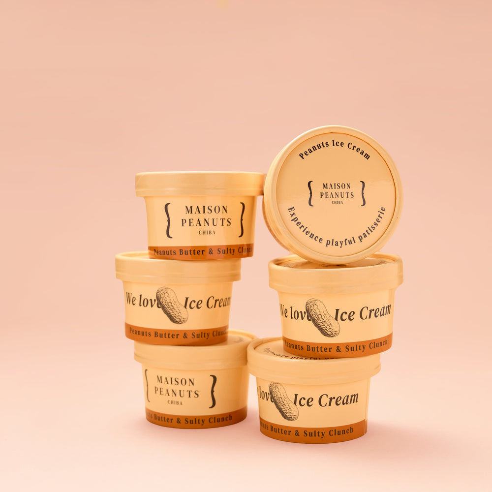ピーナッツクランチアイス 6個セット