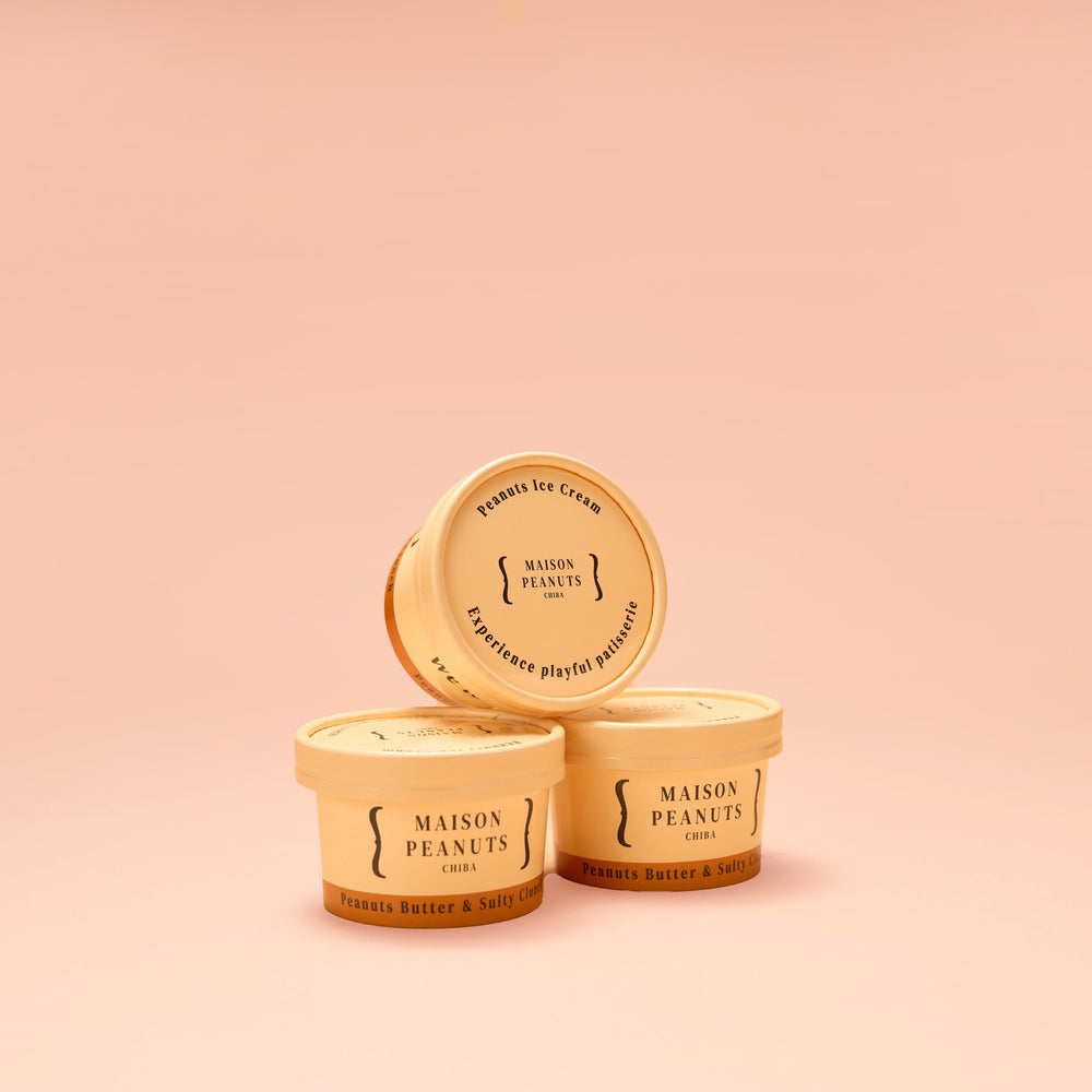 ピーナッツクランチアイス 3個セット