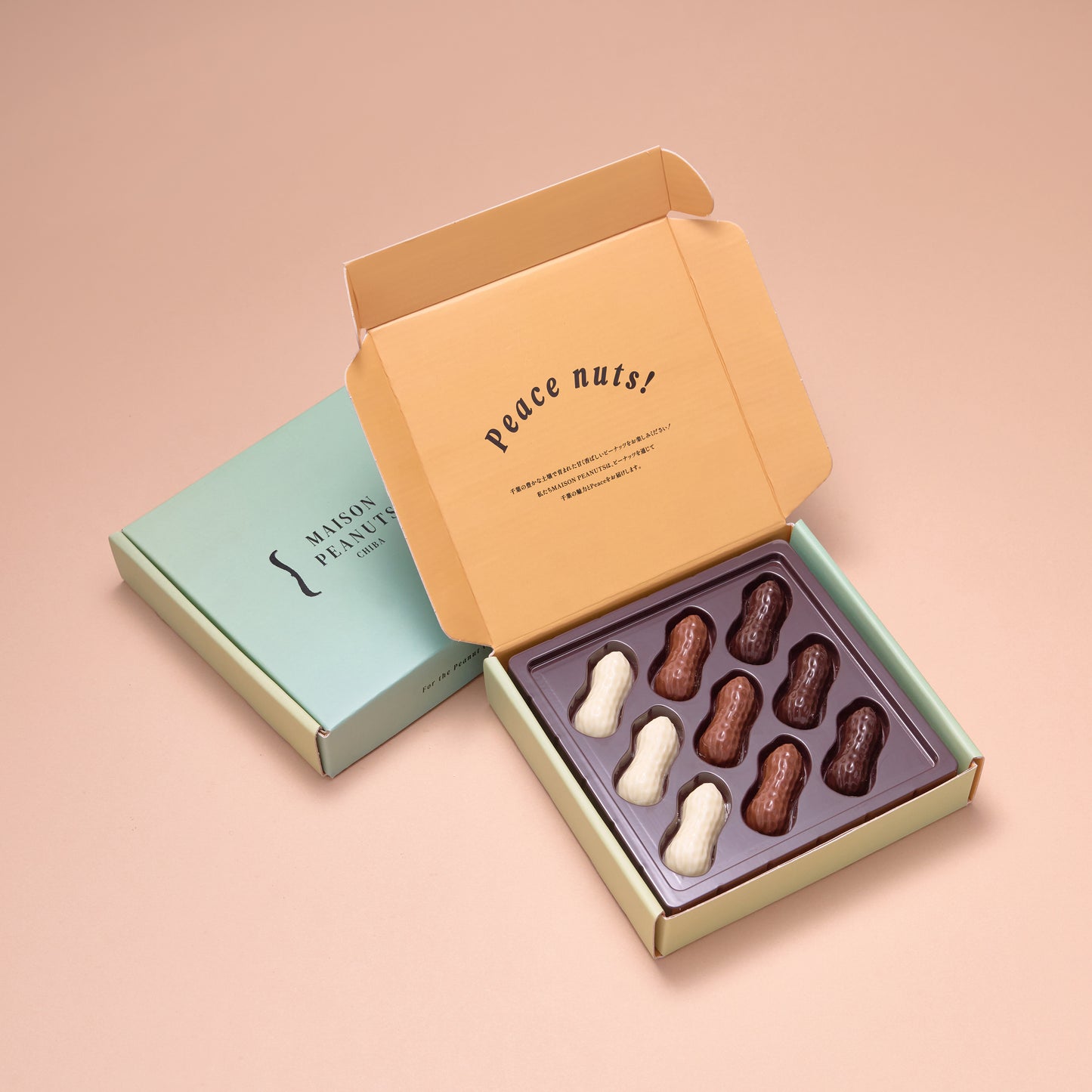 ピーナッツショコラ アソート （9粒入）