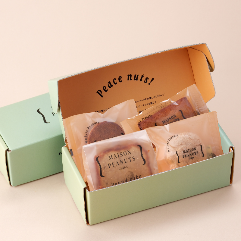 焼き菓子ギフトボックス 4個入り (選べるギフト)